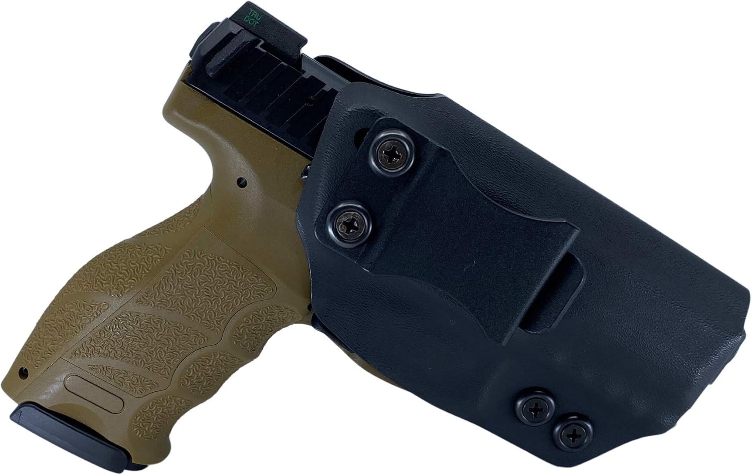 IWB Kydex Holster for Inside Waistband Carry – Adjustable Cant & Retention – Over 200+ Models Available, Glock, Sig Sauer, CZ, FN, Smith & Wesson, Springfield, TTI & More