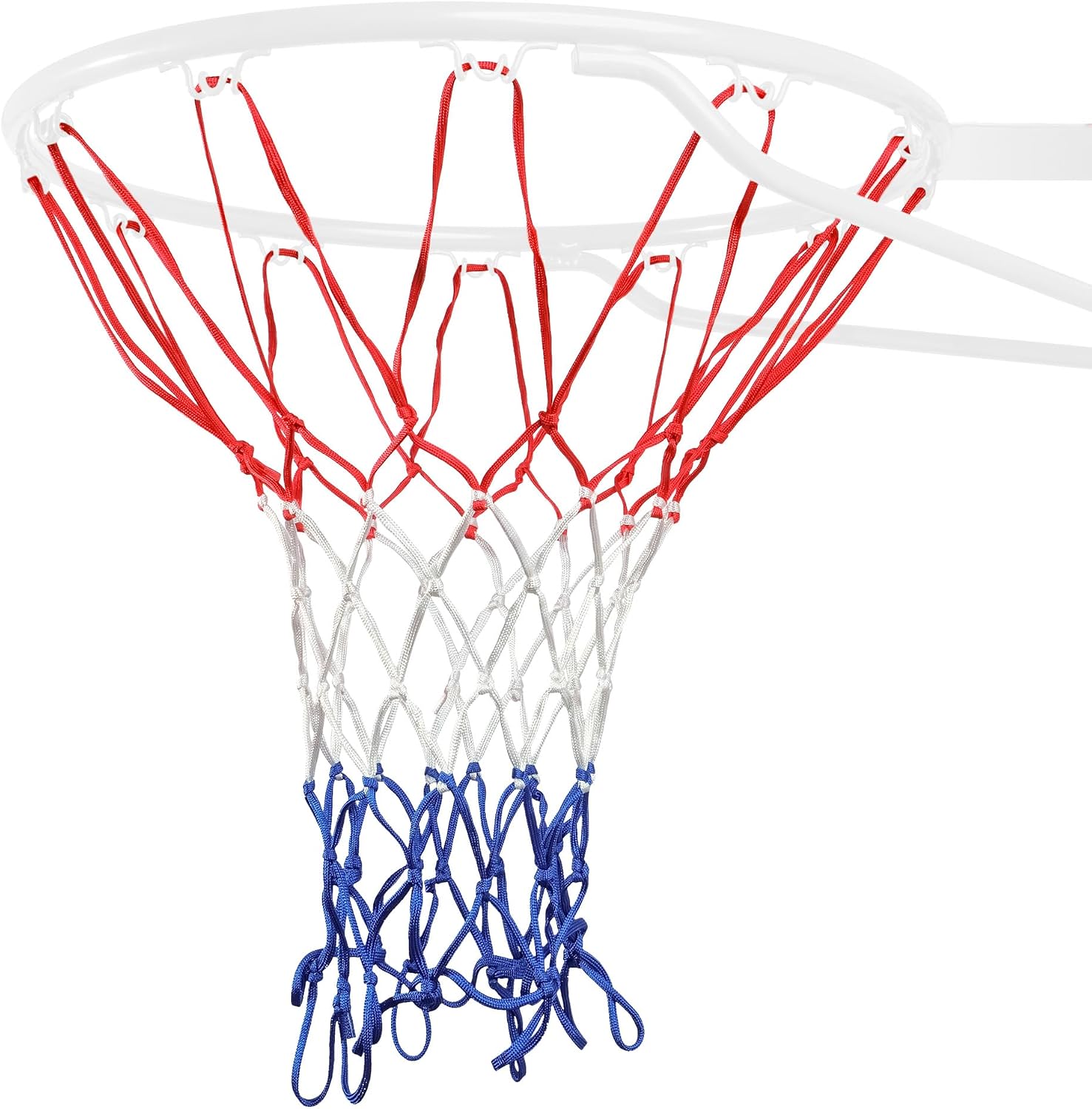 Cannon Sports Heavy Duty Basketball Net Replacement - 21 Inches - 12 Loop Standard Size - Weather Resistant for Indoor/Outdoor Courts - Fits All Standard Rims
