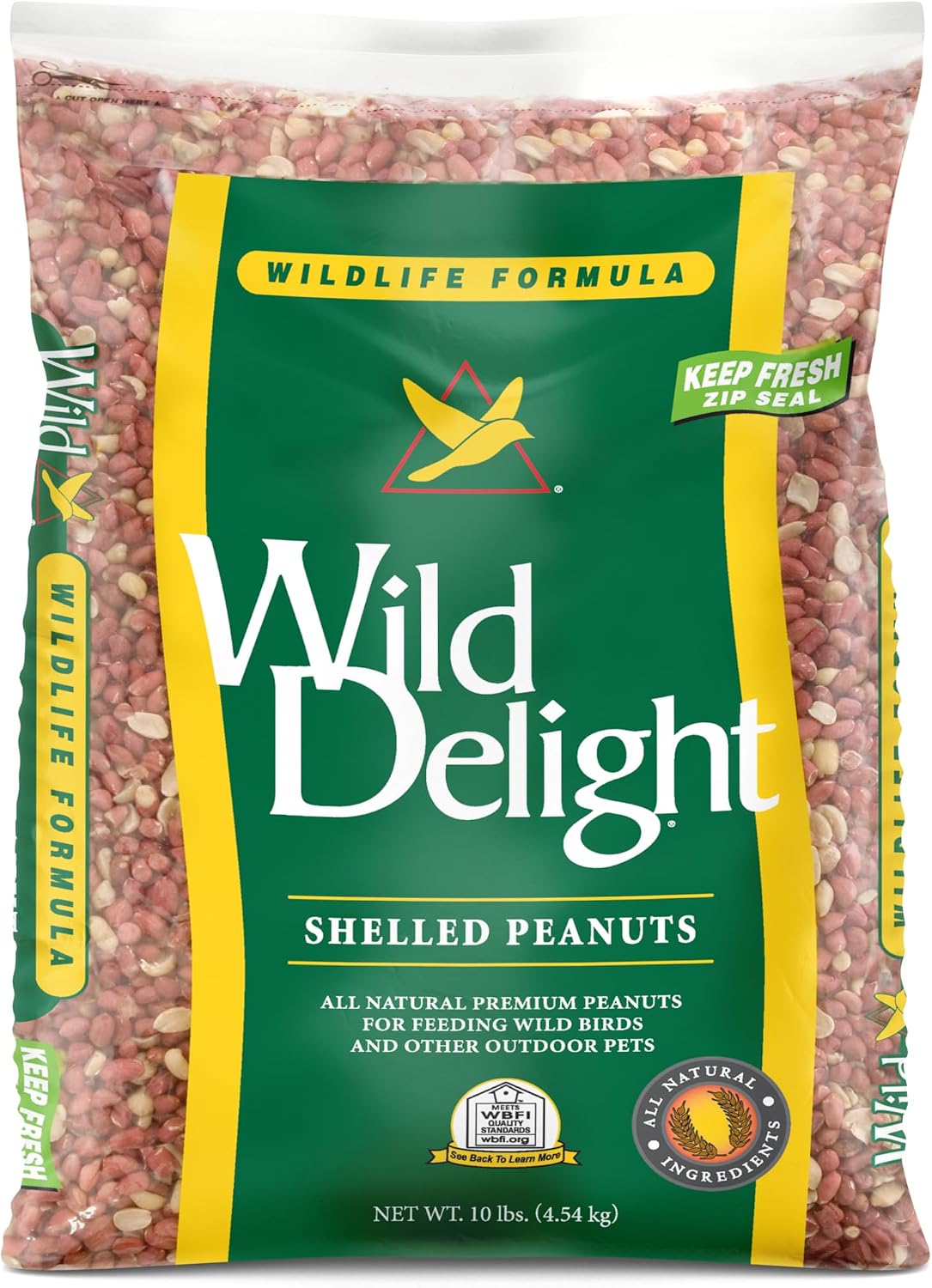 Wild Delight Shelled Peanuts, 10 lb