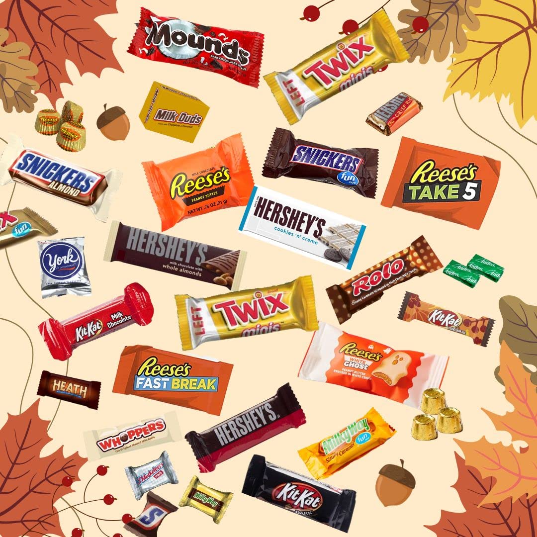 ULTIMATE Assorted CHOCOLATE Candy Mix! (4 Lbs.) Fun Mega Variety! Individually Wrapped Minis, Bulk, FRESH & DELICIOUS Fun Size Assortment