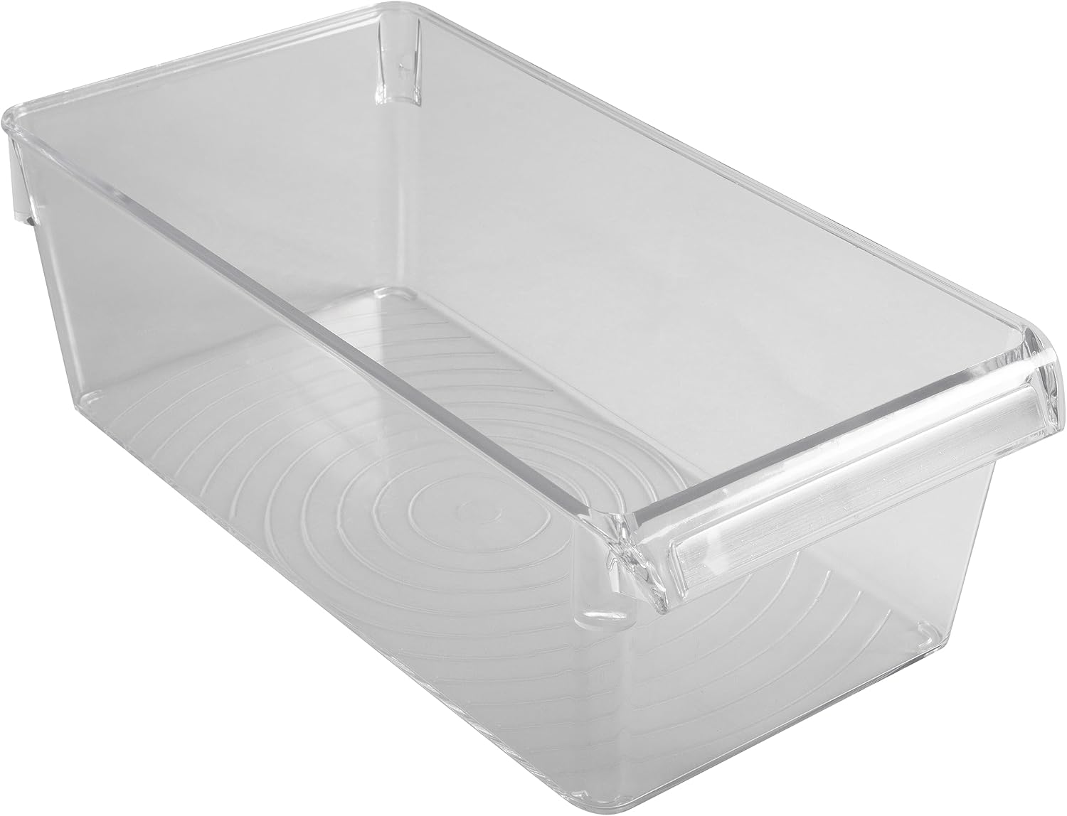 Kitchen Details 2 Pack Medium Refrigerator Storage Bin | Fridge & Freezer | Kitchen Organization | Stainless Steel Handle | Countertop | Cabinets