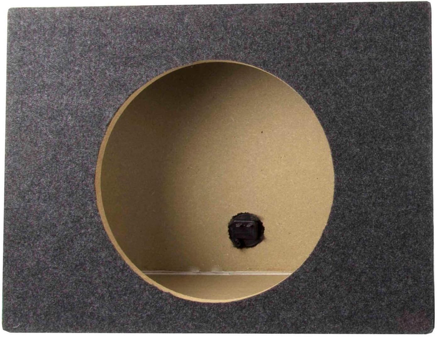 QPower QTW12 Single 12" Sealed Car Audio Subwoofer Sub Box Enclosures, Pair