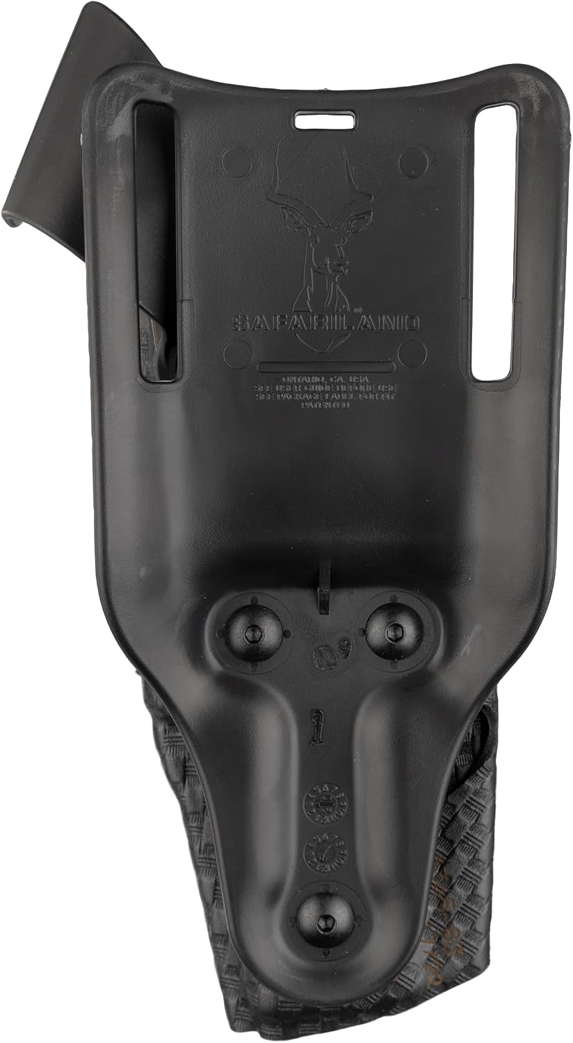 Safariland 6365 ALS Low-Ride, Level 3 Retention Duty Holster w/SLS, Springfield XD .45 (5"), Low-Ride, STX Tactical Black, Right Hand