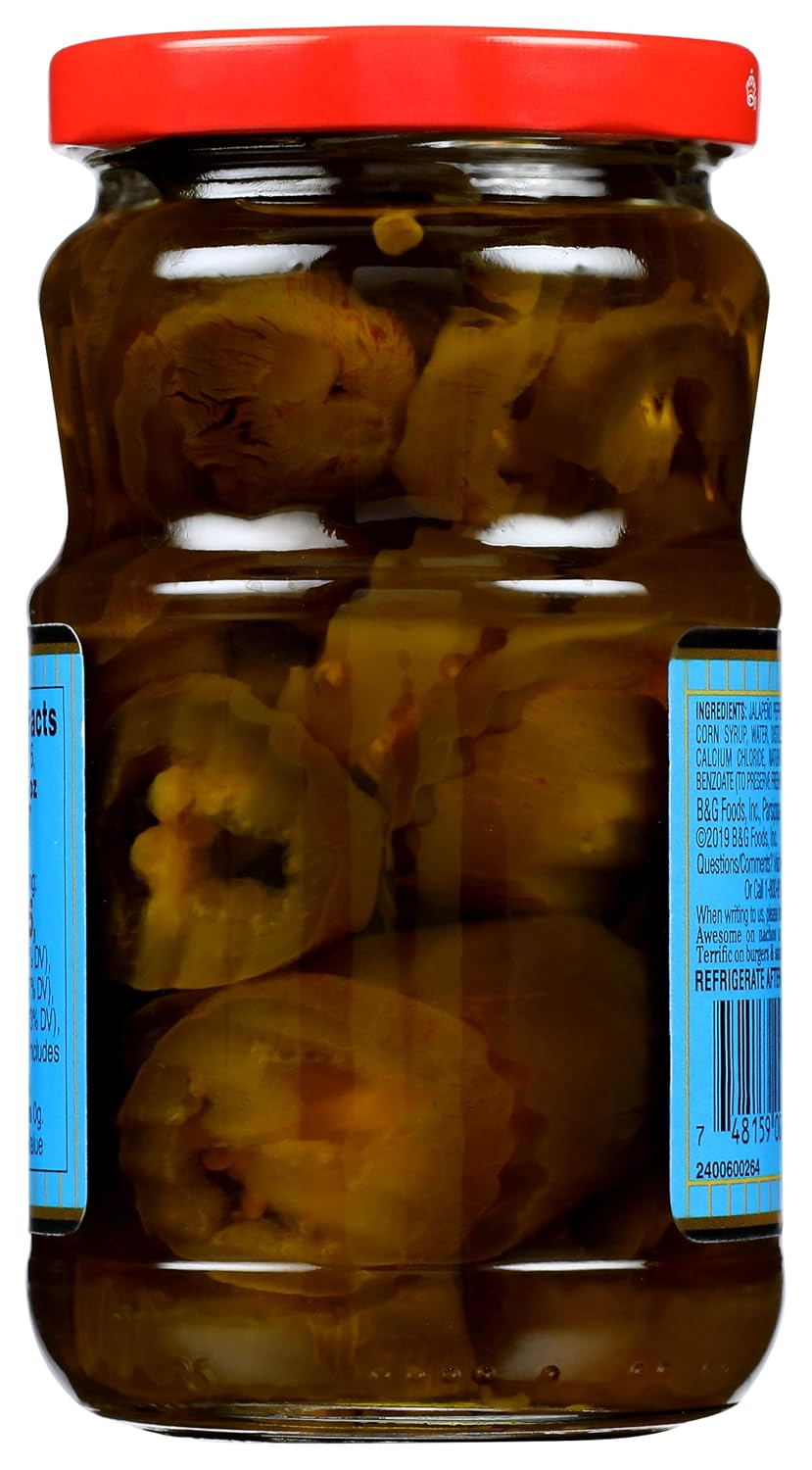 Trappey's Sweet N' Hot Jalapeno Peppers Slices, 12 fl oz