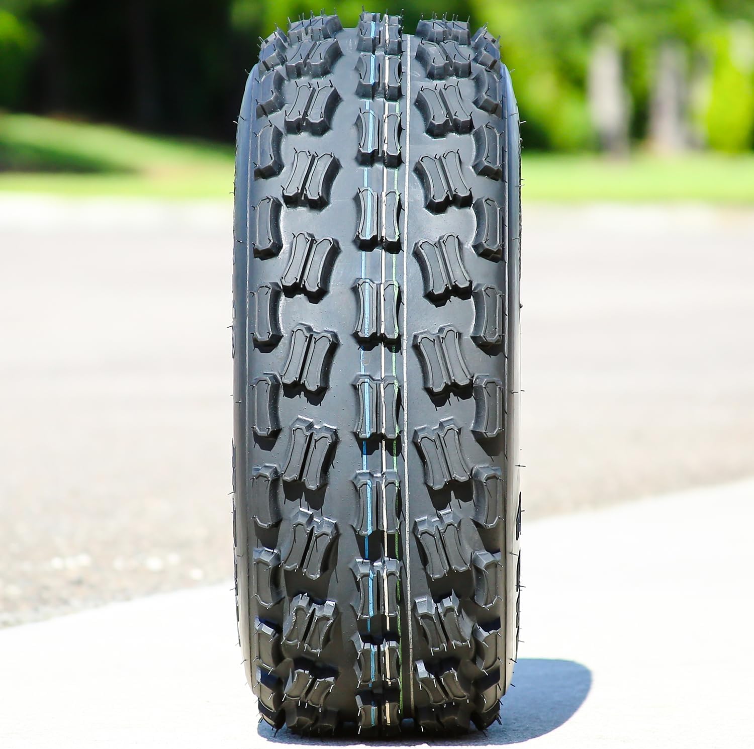Kenda Dominator K300 ATV Tire - 22X8-10 | ATV & UTV All Terrain All Season Traction 31F Rated 4 Ply Bias Construction Black Sidewall Tire