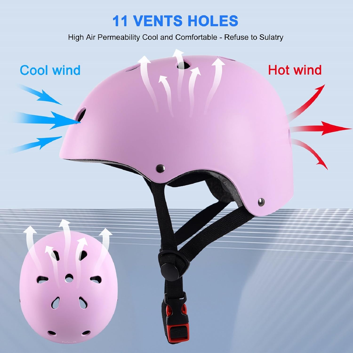 Kids Toddler Bike Helmet,2 Sizes for Youth Child Boys Girls