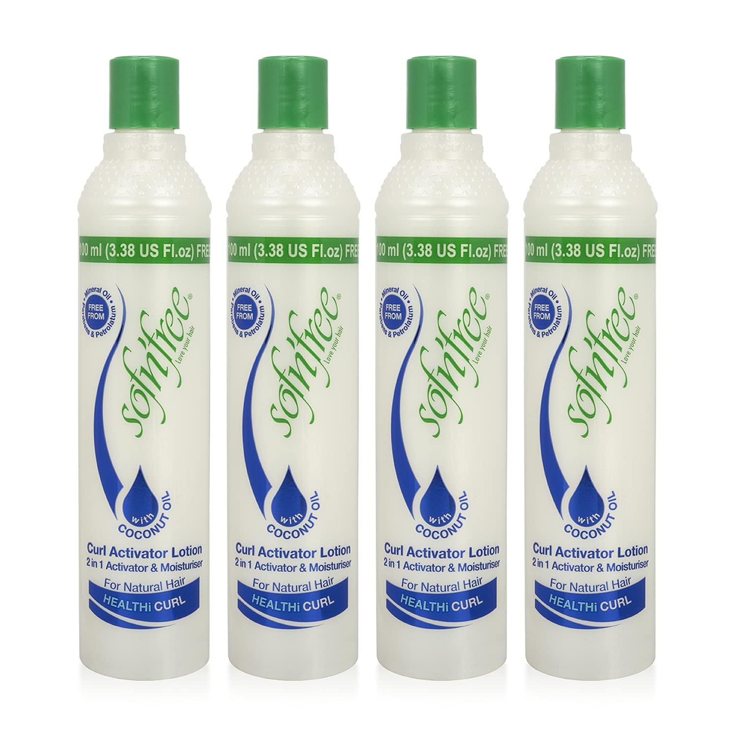Sofn'free Moisturizer & Curl Activator Lotion - 25.35 fl oz | Defines waves, coils, and multicultural curls. Provides moisture, shine, and frizz control with a soft, flexible finish.