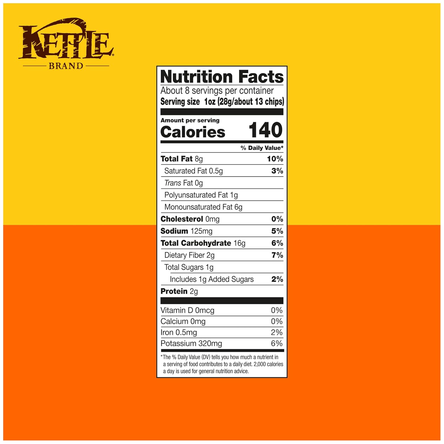 Kettle Foods Chip Potato Nat Jalapeno, 5 oz