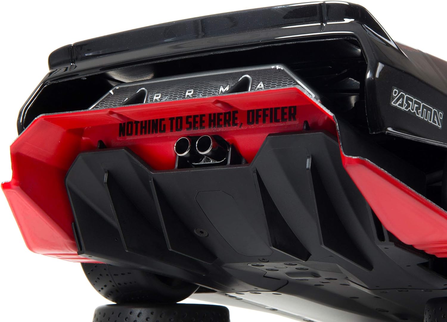 ARRMA 1/7 Felony 6S BLX Street Bash All-Road Muscle Car RTR (Ready-to-Run Transmitter and Receiver Included, Batteries and Charger Required), Black
