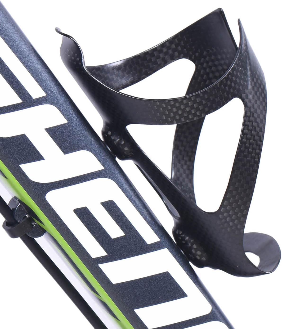 ThinkTop 2 Pack Ultra-Light Full Carbon Fiber Bike Water Bottle Cage Holder | Lightweight Bicycle Drink Water Cup Holder Bracket Rack for Road Bike