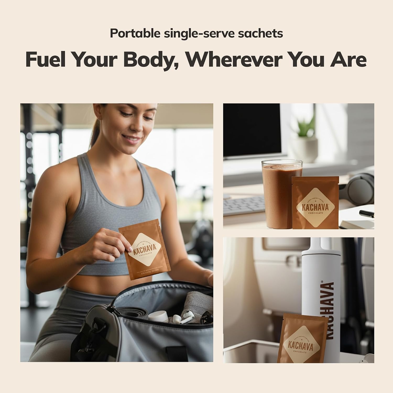 Ka’Chava Whole Body Meal Shake Chocolate 2 lb – Vegan Protein Powder with 85+ Superfoods & Greens – Plant-Based Meal Replacement with Probiotics & Digestive Enzymes – Gluten & Dairy Free (15 Servings)