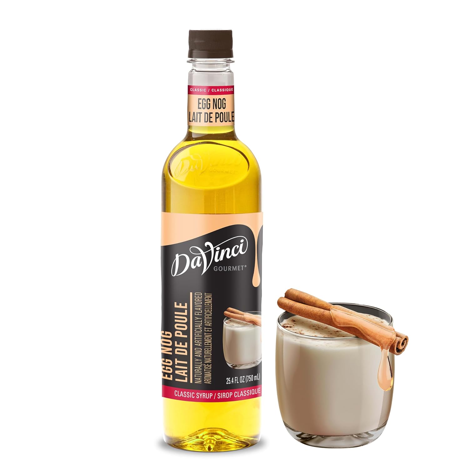 DaVinci Gourmet Classic Strawberry Syrup, 25.4 Fluid Ounces, Kosher, 1 Count