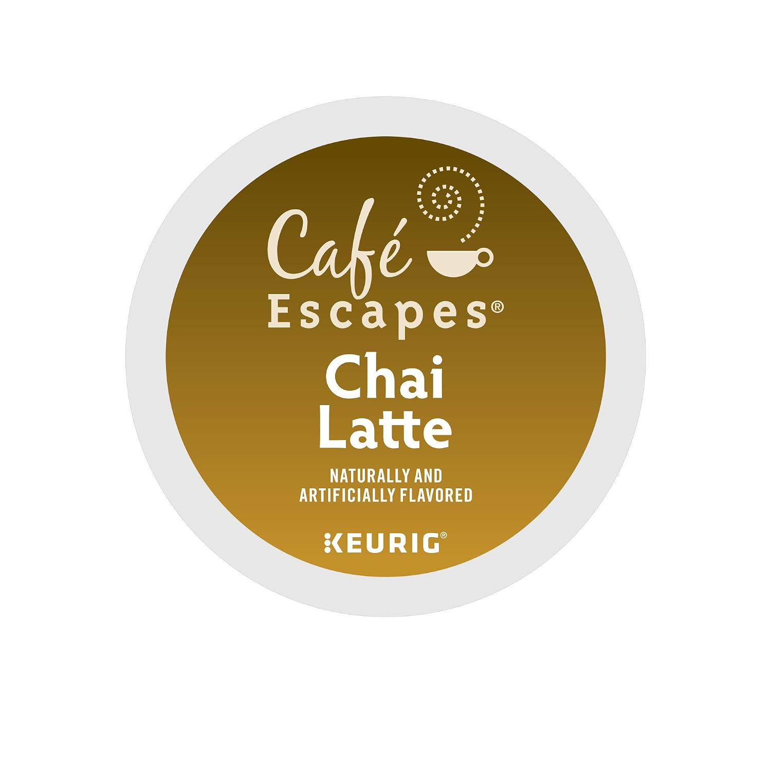 Cafe Escapes Chai Latte K-Cups, 16 Count (Packaging May Vary)
