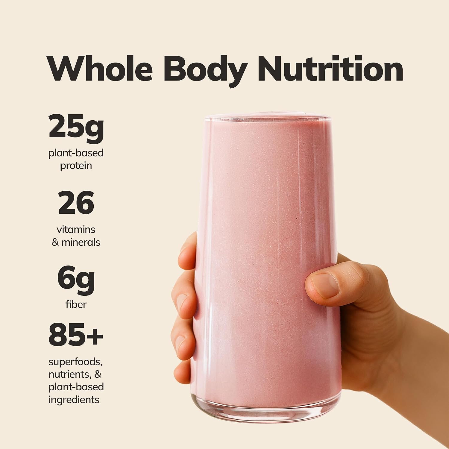 Ka’Chava Whole Body Meal Shake Chocolate 2 lb – Vegan Protein Powder with 85+ Superfoods & Greens – Plant-Based Meal Replacement with Probiotics & Digestive Enzymes – Gluten & Dairy Free (15 Servings)
