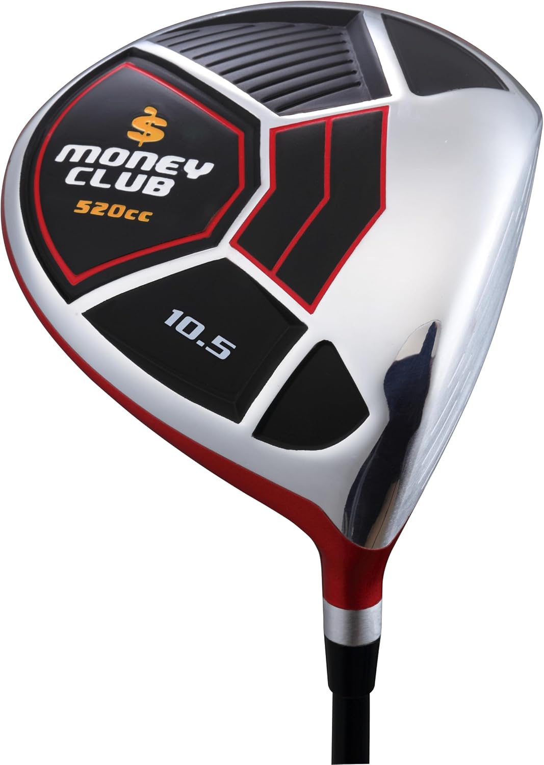 Men's Money Club High Launch 520cc 10.5° Golf Driver. Right Handed Premium Ultra Forgiving Regular Flex Graphite Shaft with Tour Velvet Grip