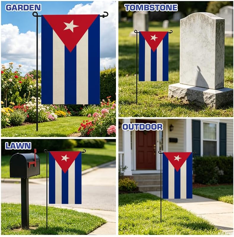 Nicaragua Nicaraguans Garden Flags 12x18 Inch Double Sided Burlap Patriotic Country Yard Flag Banners Outdoor Weather Resistant Farmhouse Porch Lawn Decoration