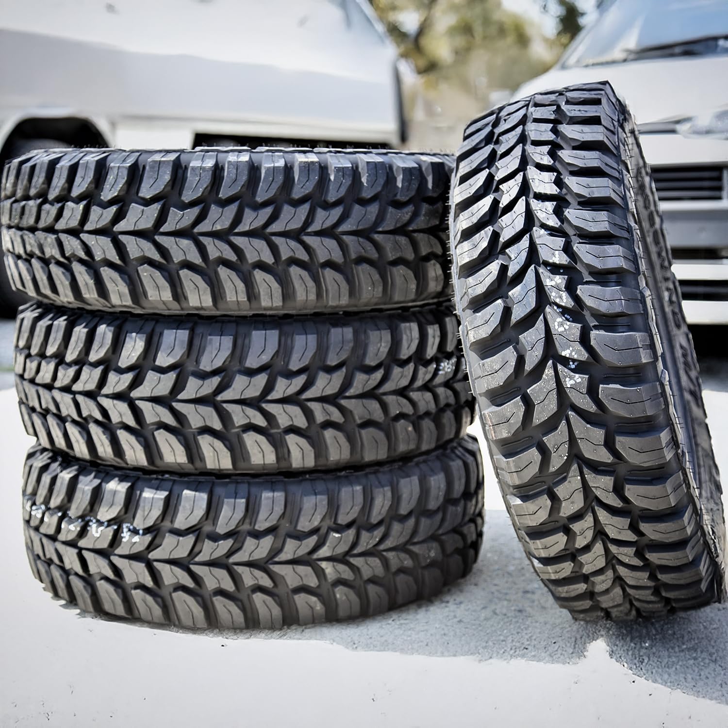 4 x Crosswind M/T LT285/75R16 Mud Terrain 126/123Q E (10 Ply) Tires