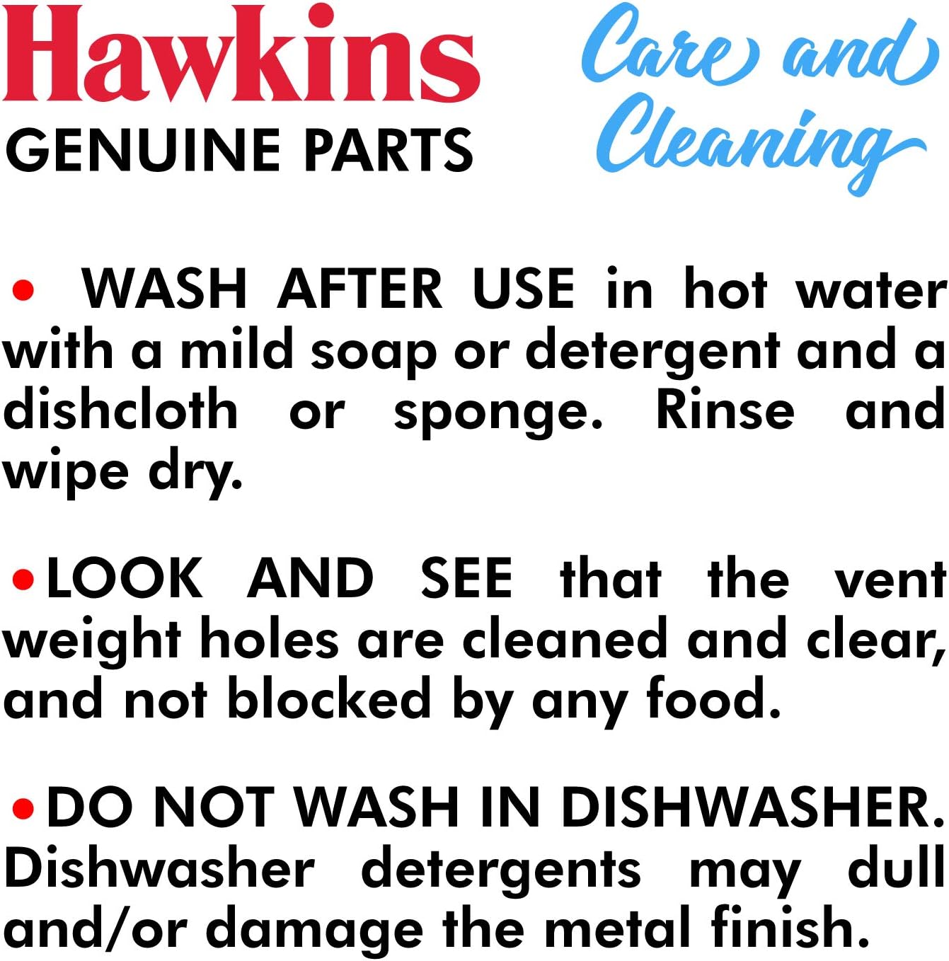 Hawkins Brass Vent Weight/Pressure Regulator For All Hawkins Pressure Cookers From 1.5 Litre To 12 Litre, Silver, Standard (H10-20), 1.5 Liter