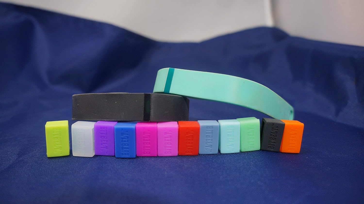 Jr 12 Pack (one of Every Color, 3 That Glow in The Dark!) Protect Your MagicBand (Kids Size) Fitbit Alta, Flex, Amiigo, Striiv,Vivosmart, Misfit