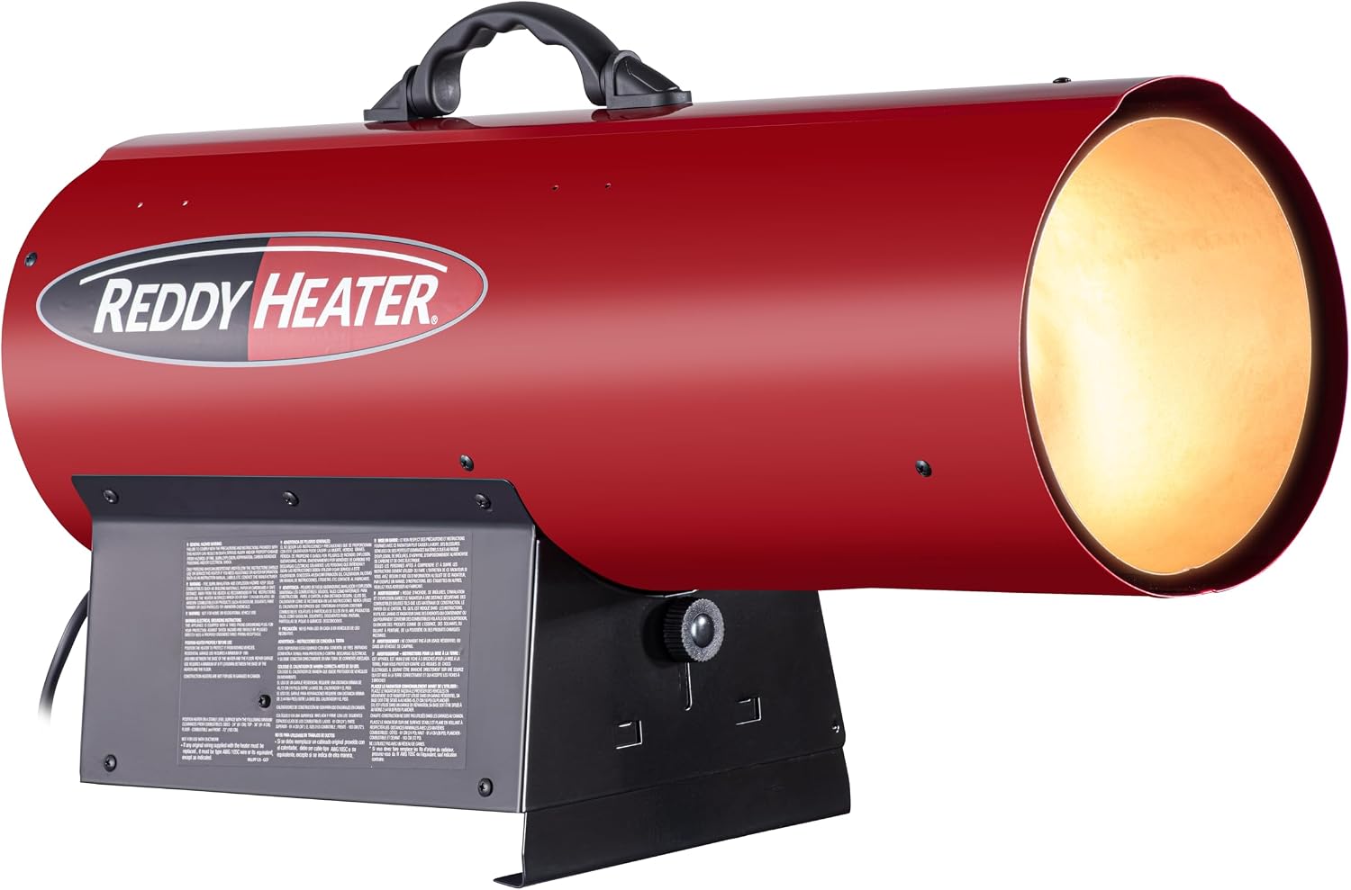 Reddy Heater 150, 000 BTU Forced Air Propane Heater - RFG150V | Outdoor Heater for Garage, Jobsite & Construction Site, Heat up to 3, 800 sq ft Area