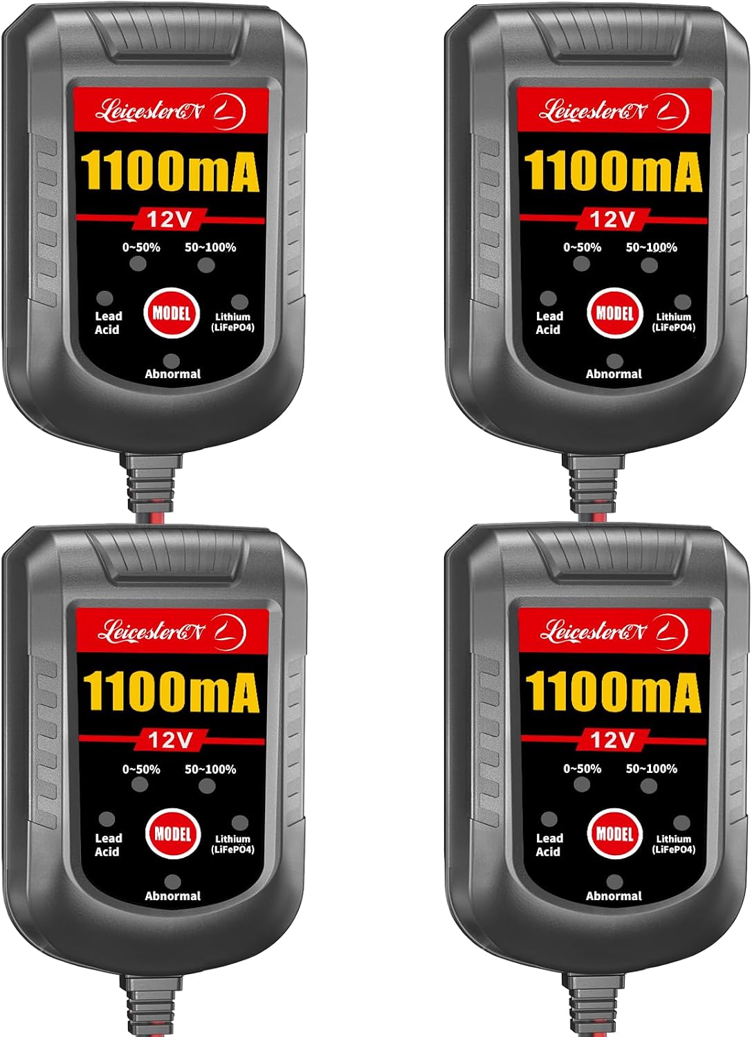 2A Battery Maintainer & Trickle Charger, 6V 12V Smart Float Charger with Pulse Repair Mode, 10FT Extra Long for Motorcycle, Automotive Car, Lawn Mower, Marine Boat, ATV, SLA, AGM, Gel, LiFePO4