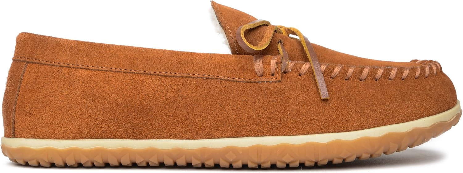 Minnetonka Men's Tomm Suede Leather Moccasins
