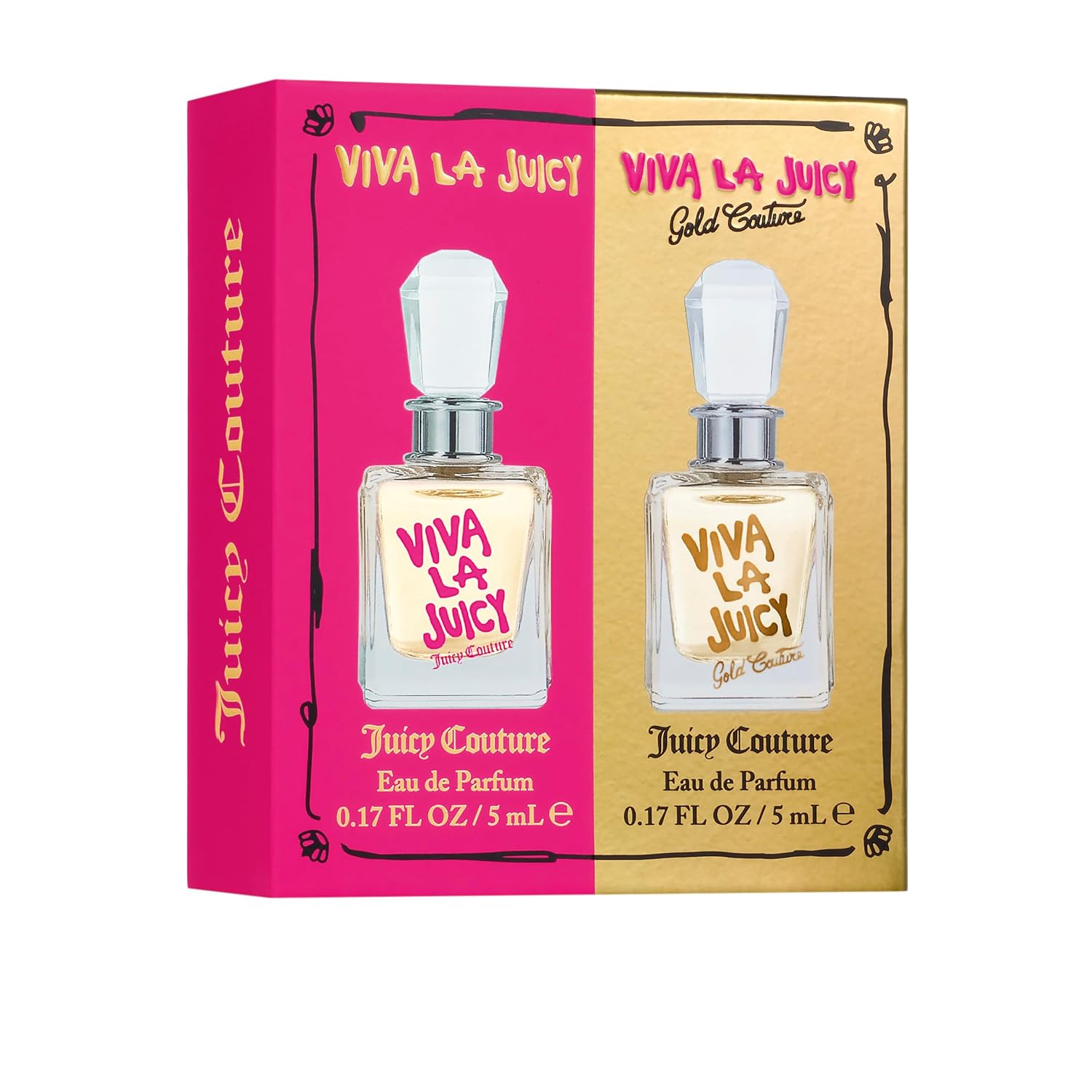 Juicy Couture Viva La Juicy Eau De Parfum, Women's Perfume with Notes of Mandarin, Gardenia & Caramel, Floral & Sweet Perfume for Women, EDP Spray