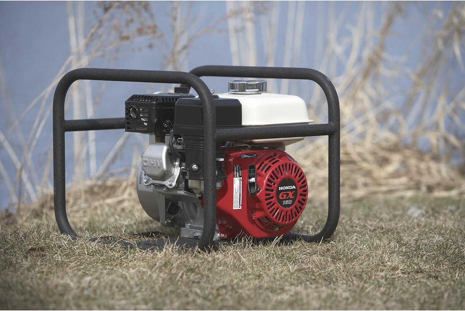 NorthStar Semi-Trash Pump, 23,040 GPH, 4in. Ports, 3/4in. Solids | High-capacity debris handling, Demanding dewatering, Water transfer, Jobsite-ready frame, Contractor-grade operation