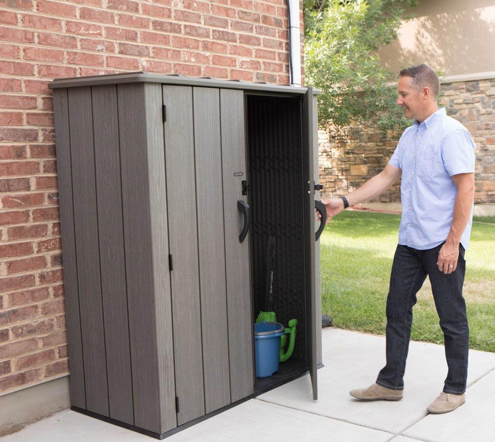 LIFETIME Outdoor Storage Box, 150 Gallon