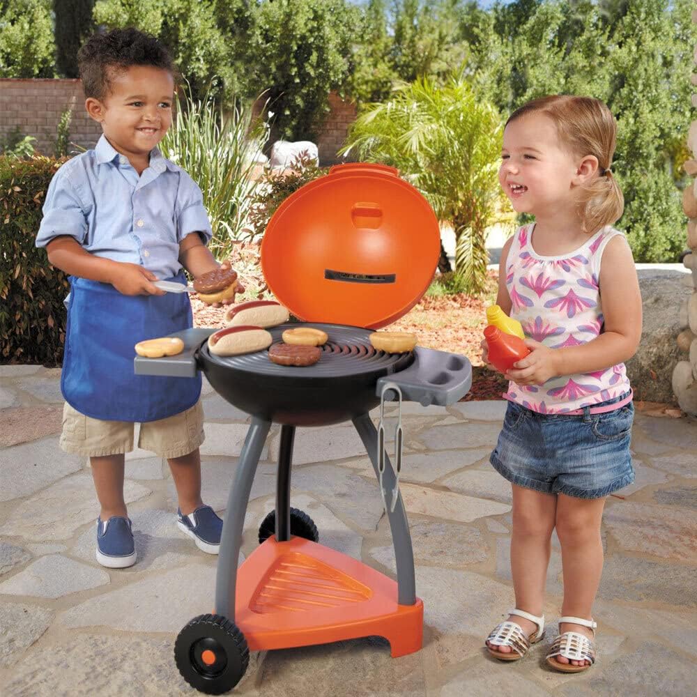 Little Tikes Sizzle and Serve Grill Kitchen Playsets Multi, 19.50''L x 15.00''W x 24.00''H