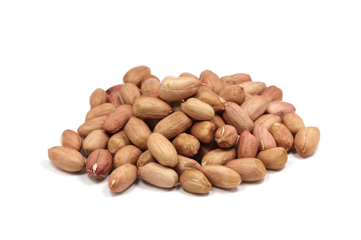 Raw Red skin Peanuts, USA Grown, (Unsalted) 5LB Bag Bulk (80oz) - We Got Nuts