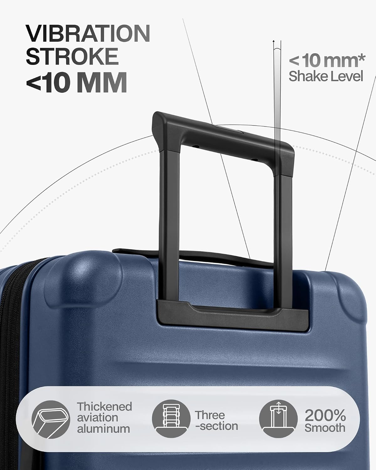 Coolife Expandable Luggage with TSA Lock Carry On Green | Front Pocket with Laptop Compartment,22x14x9 Airline Approved,Durable Hardshell Suitcases,Reinforced Bottom Groove