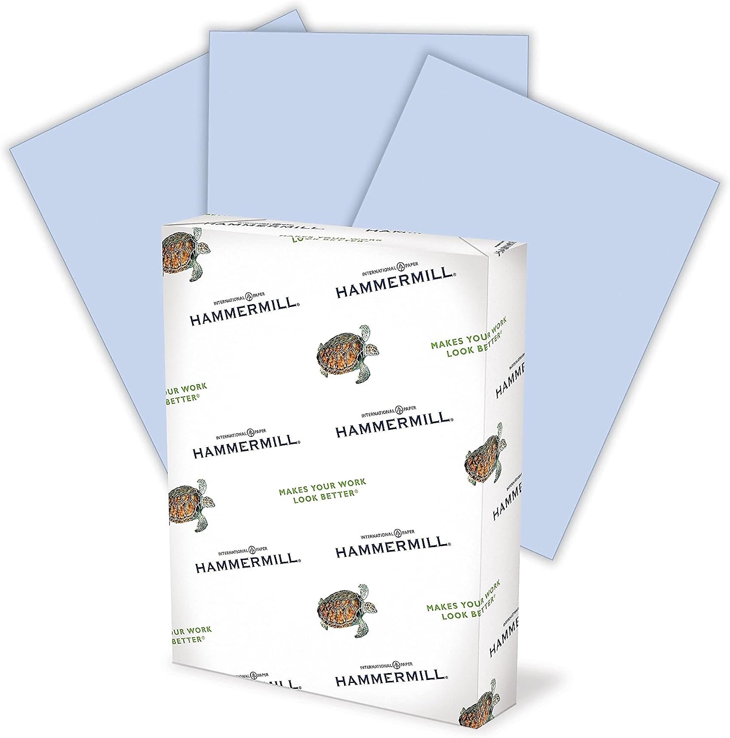 Hammermill Colored Paper, 20 lb Ivory Printer Paper, 8.5 x 11 - Made in the USA, Pastel Paper, 103176R - 1 Ream (500 Sheets)