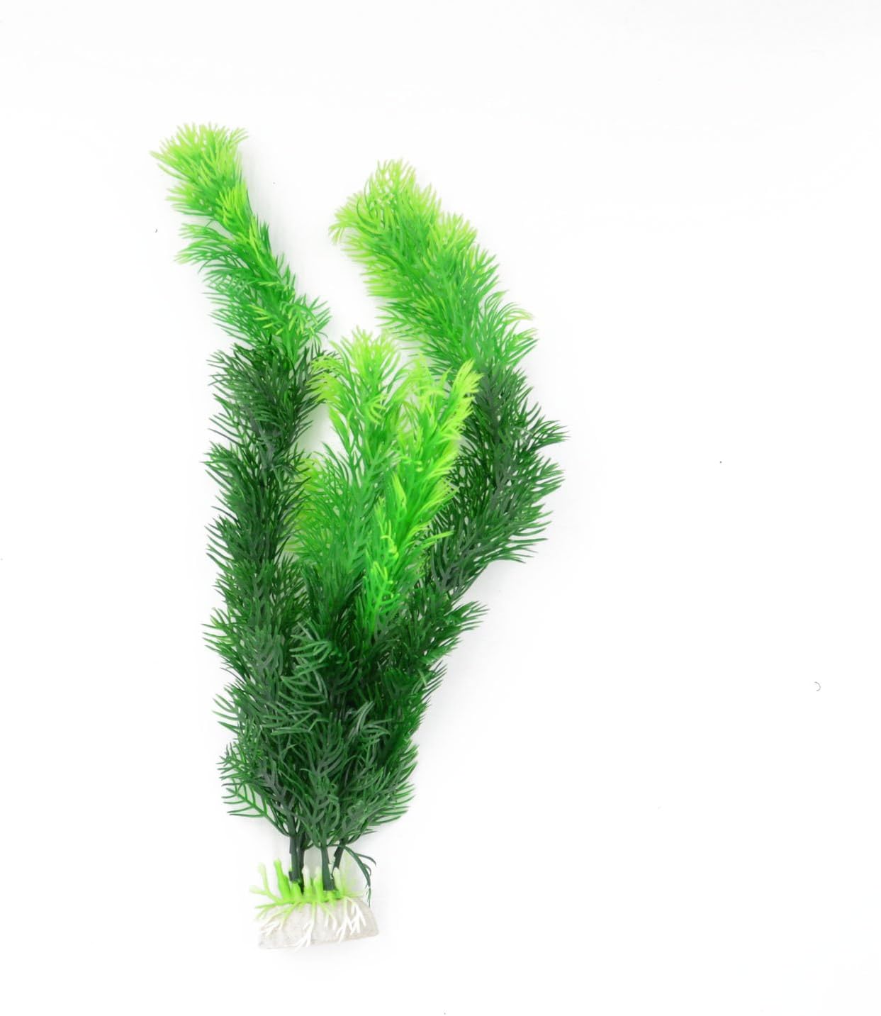CNZ Aquarium Decor Artificial Plastic Plant Green 10pcs Grass 12-inch | Fish Tank Decoration, Ornament
