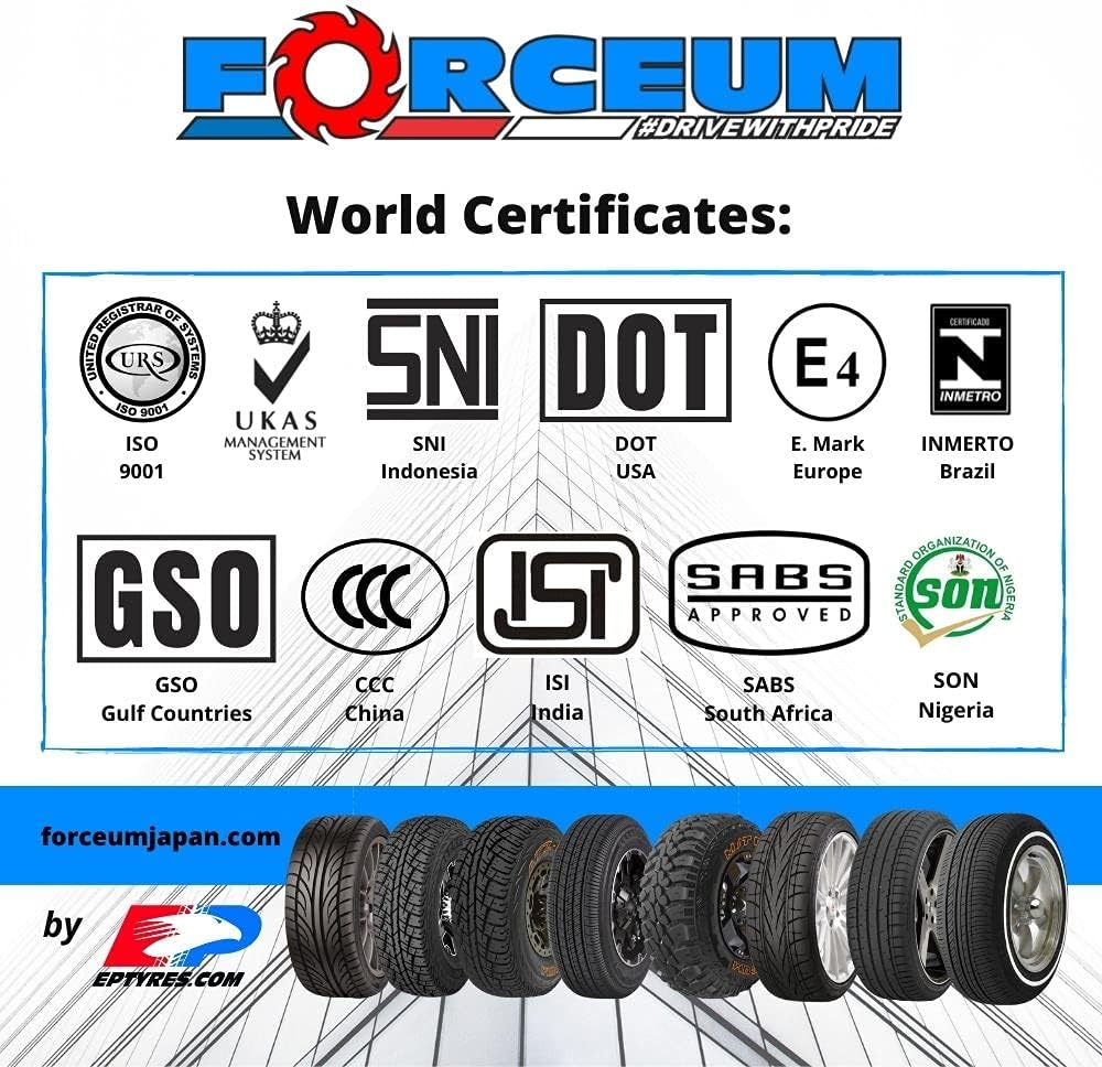 Forceum Penta All Season 235/60R18 107V XL Passenger Tire | Truck/SUV Performance All Season Traction 107V Rated Extra Load Radial Construction Black Sidewall Tire