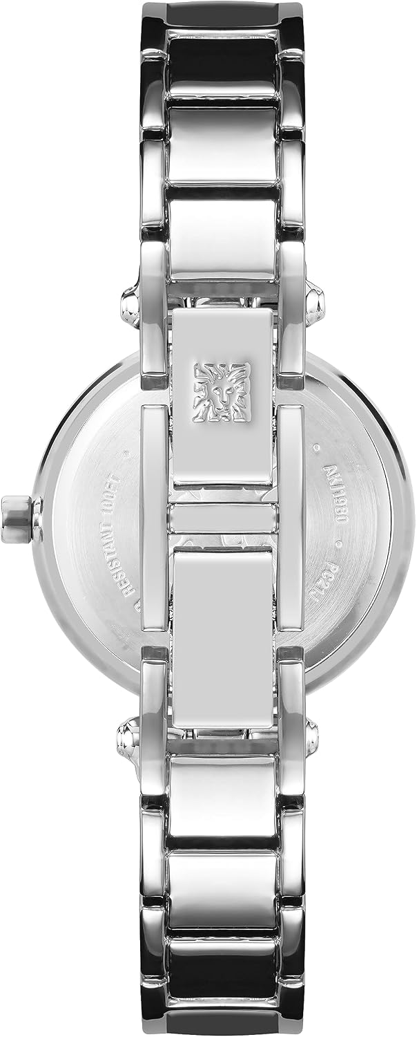 Anne Klein Women's Genuine Diamond Dial Bangle Watch