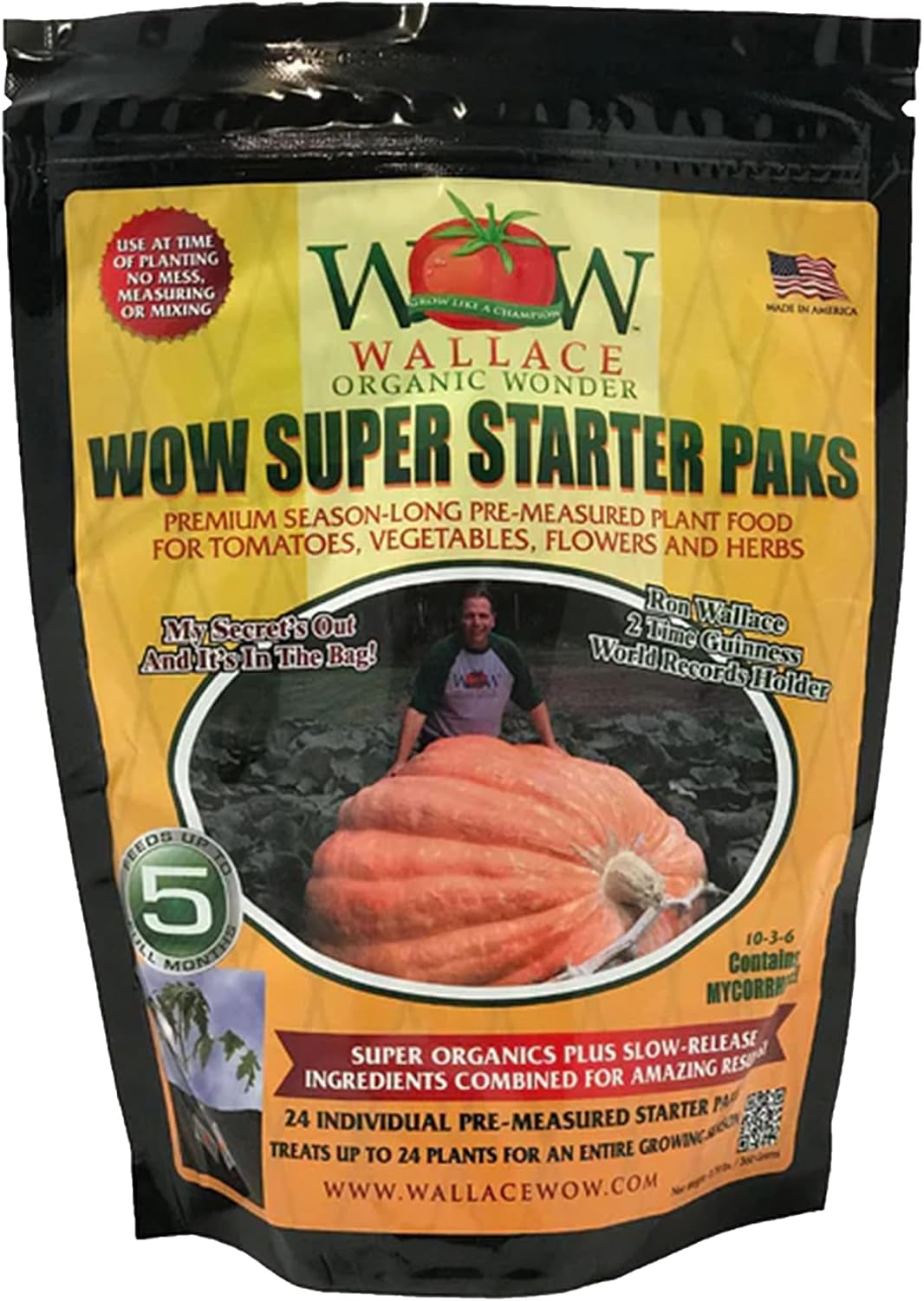 Wallace Organic Wonder, Super Starter Packs (24 Count)