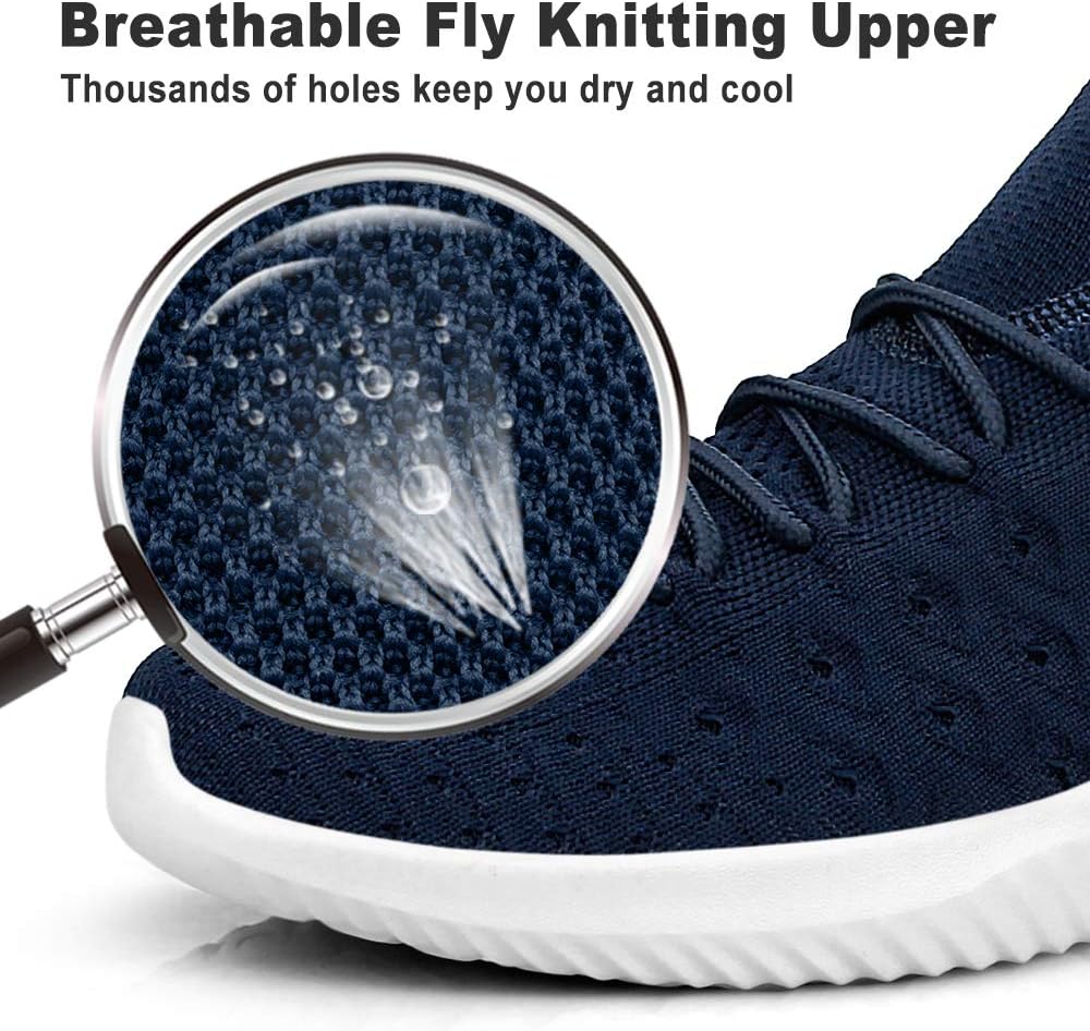 Feethit Mens Slip On Walking Shoes Mens Running Shoes Tennis Sneakers