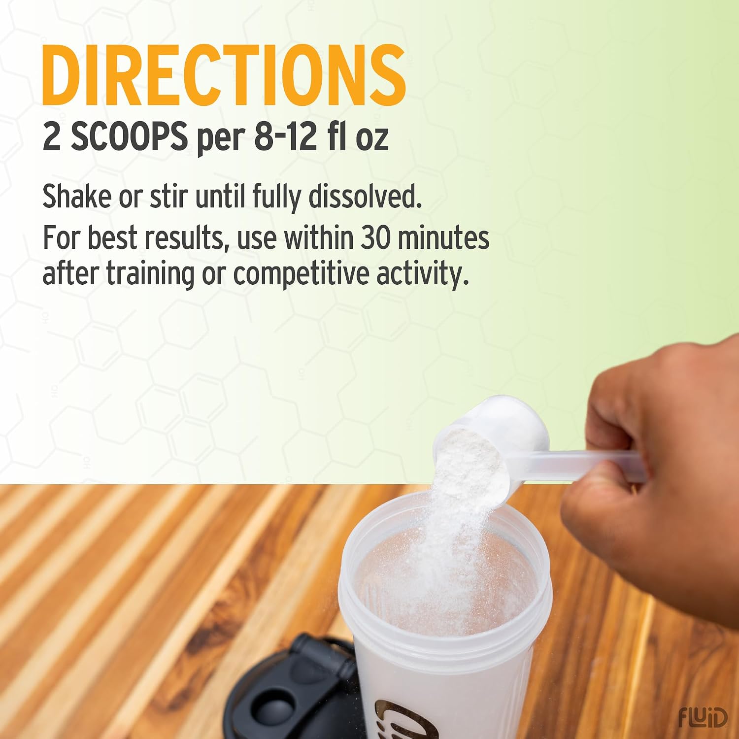 Fluid Recovery, Post-Workout Drink Mix, Whey Isolate Protein, L-Glutamine, Carbs, All Natural Ingredients, Gluten-Free, Lactose-Free (Tropical Fruit)