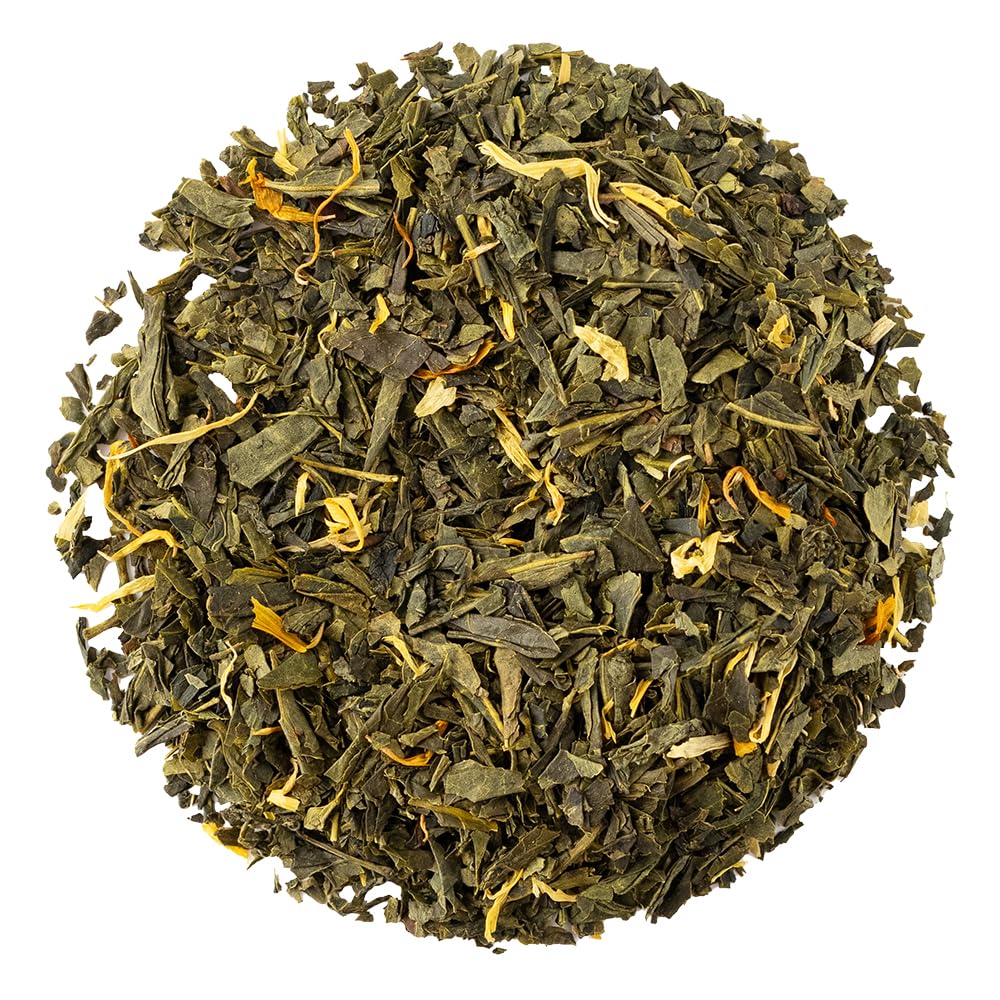 Organic Positively Tea Company, Pinhead Gunpowder Green Tea, Loose Leaf, 16 Ounce