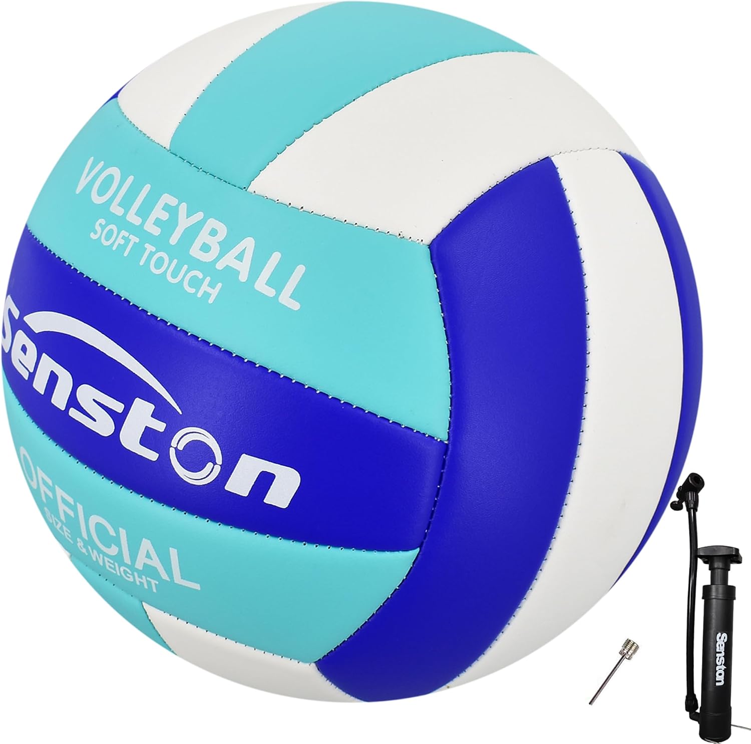 Senston Volleyball Official Size 5 Soft Waterproof for Indoor Outdoor Beach