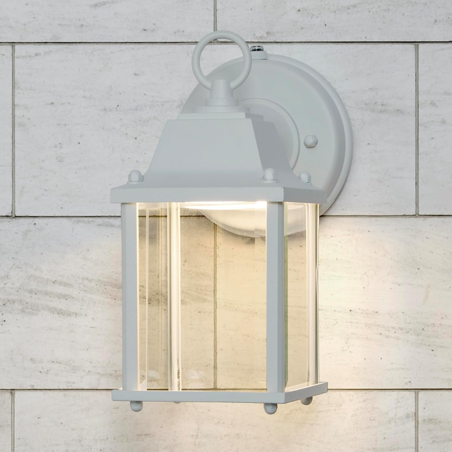 Maxxima LED Aged Bronze Outdoor Wall Light, Photocell, 650 Lumens 3000K