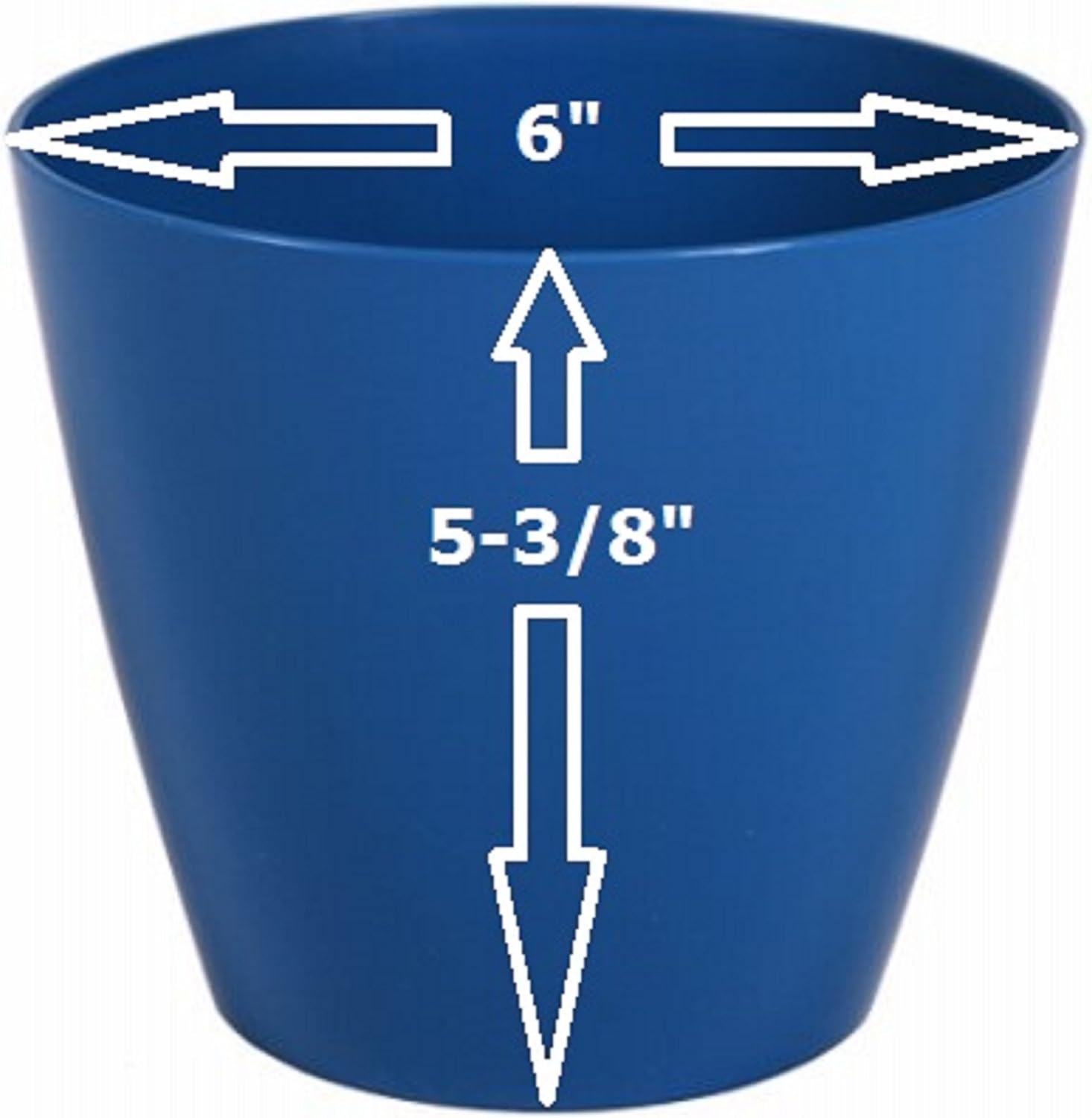 Home & Garden PIM01280 Charlevoix Durares Planter, 10" - Tango