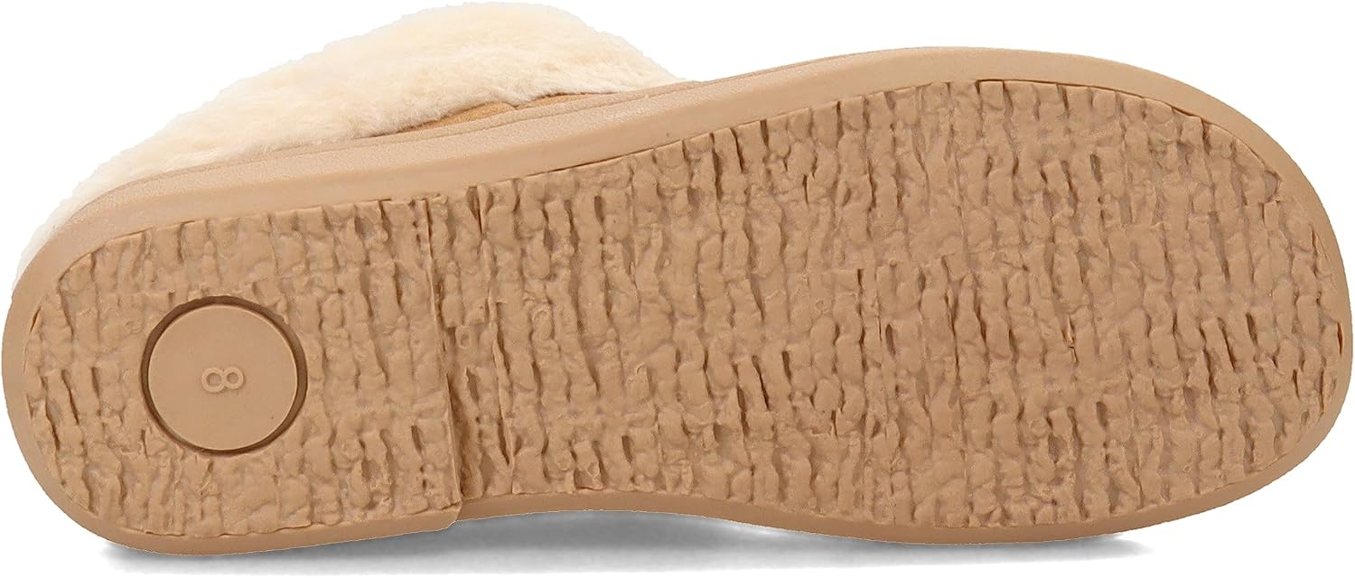 Clarks Womens Faux Fur Lined Clog Slippers Warm Cozy Indoor Outdoor Plush Slipper for Women