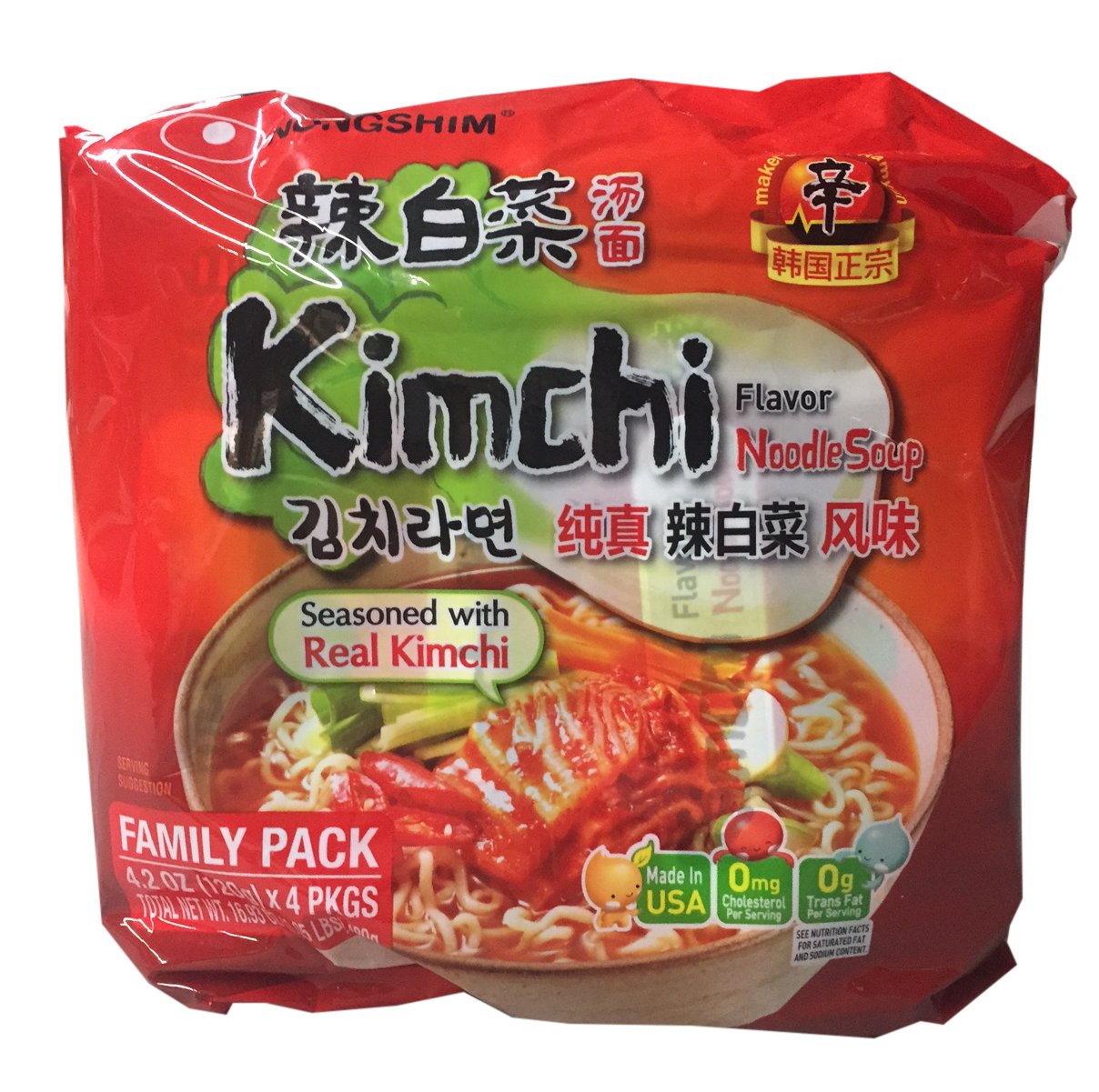 Nongshim Korean Ramen Familiy Pack (Shin Black)