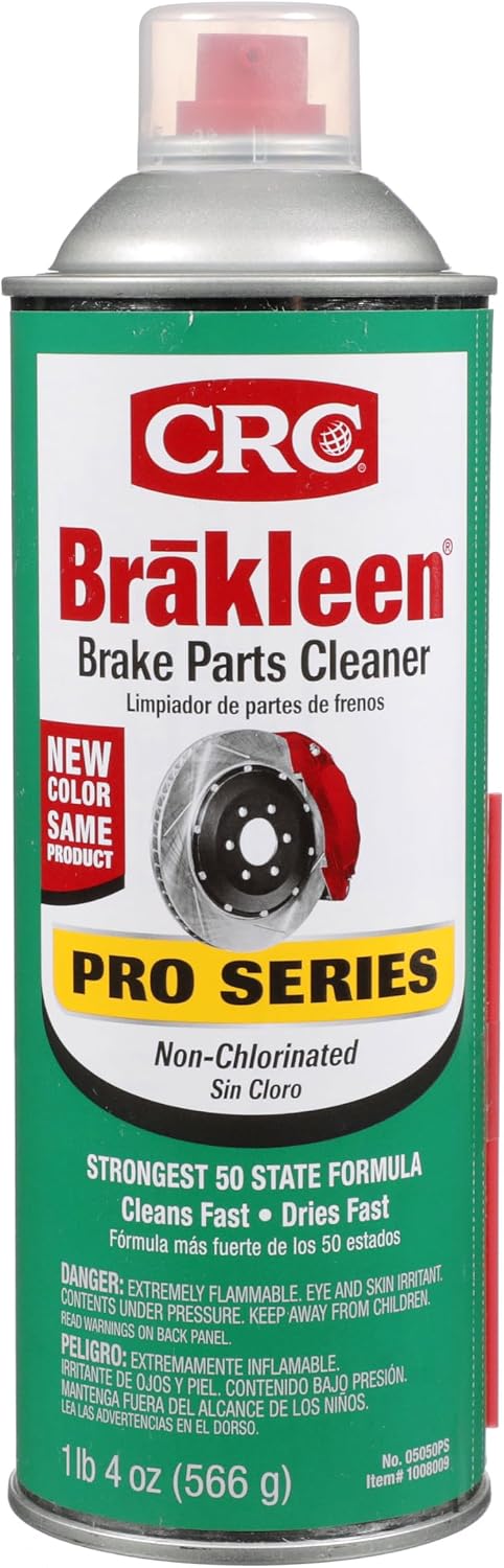 CRC BRAKLEEN Brake Parts Cleaner - Non-Flammable -1lb 3 Oz (05089)
