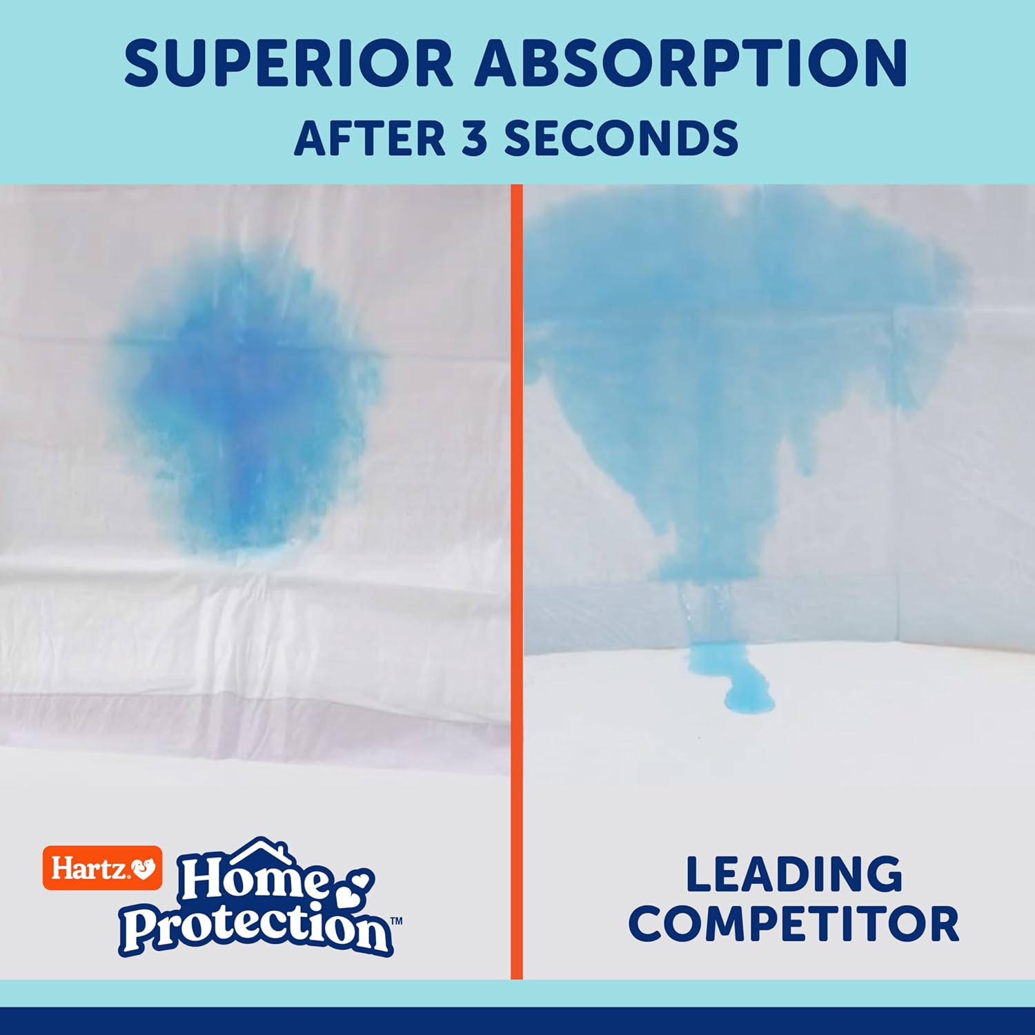 Hartz Home Protection Super Absorbent Odor Eliminating Lavender Scented No Leak Dog Pads,XL 30 count