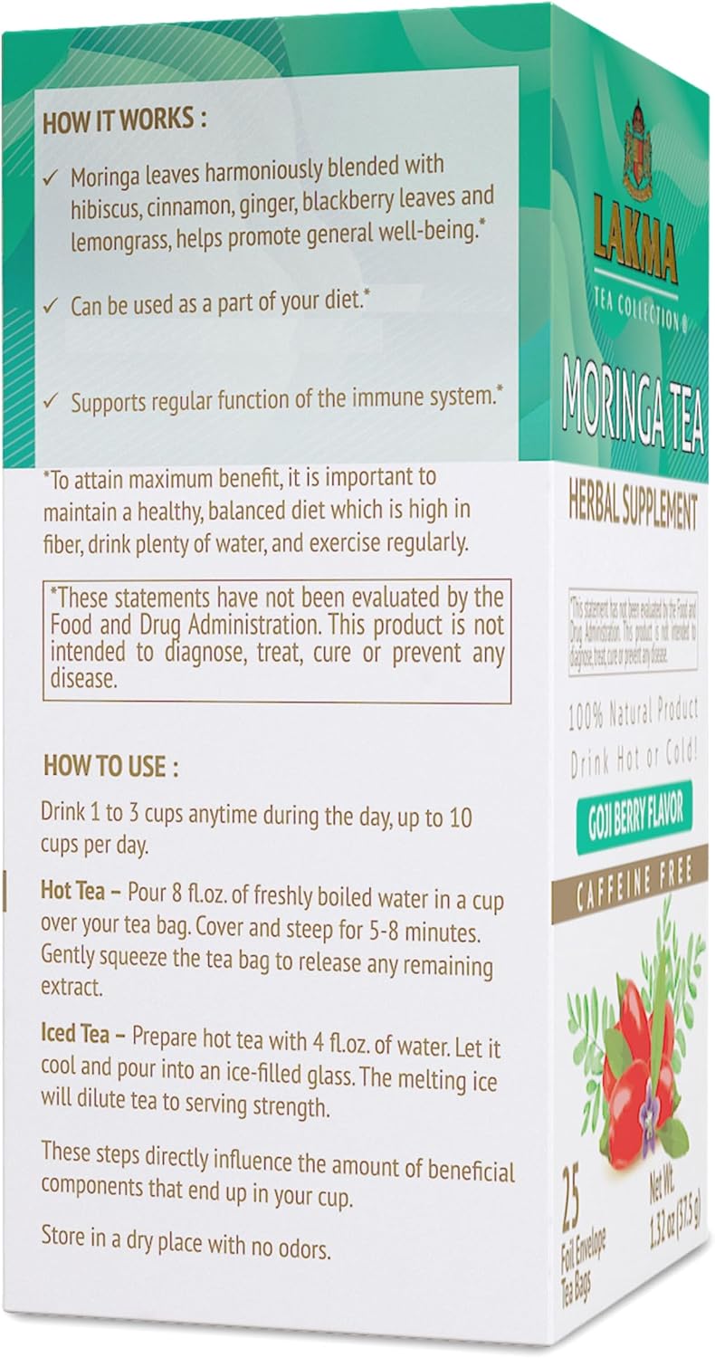 HYLEYS Lakma 14 Day Weight Loss Kit Green Tea - 42 Tea Bags
