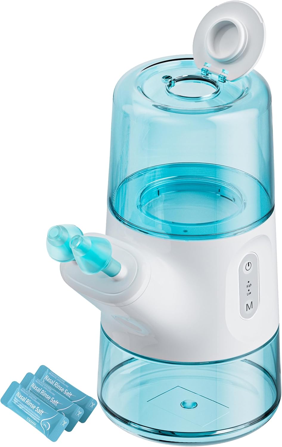 MAOEVER Nasal Irrigation System – Sinus Rinse Machine with Dual Water Tank, Automatic Waste Collection & Adjustable Water Flow