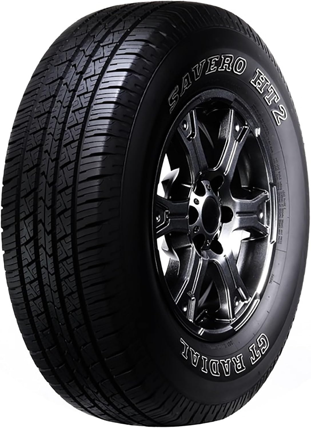 GT Radial Savero HT2 Tire - 215/70R15 97S | Passenger Touring All Season Traction 97S Rated Standard Load Radial Construction Black Sidewall Tire